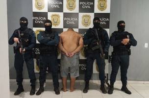 “Gagau” é suspeito de homicídio e tráfico de drogas (Foto: Divulgação/SSP-PI)
