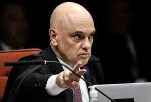 Moraes não se pronunciou publicamente para rebater a acusação de que teria colocado sua atuação no STF a serviço do financista