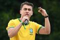 Nikolas Ferreira participa de ato em Teresina em apoio à Flavio Bolsonaro