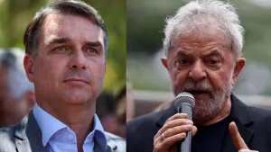 No primeiro levantamento depois do primeiro turno, Flávio já havia aberto vantagem, mas os dois chegaram a empatar