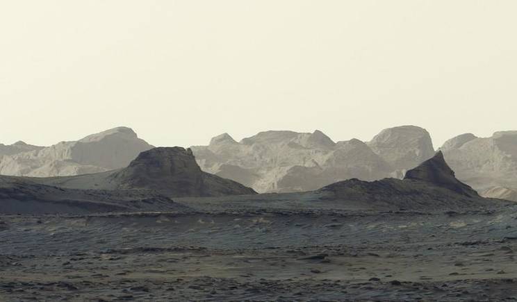 Rover Curiosity revela detalhes dos paredões de Marte