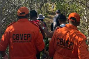 Resgate ocorreu neste sábado (10) (Foto: Corpo de Bombeiros Militar do Piauí)