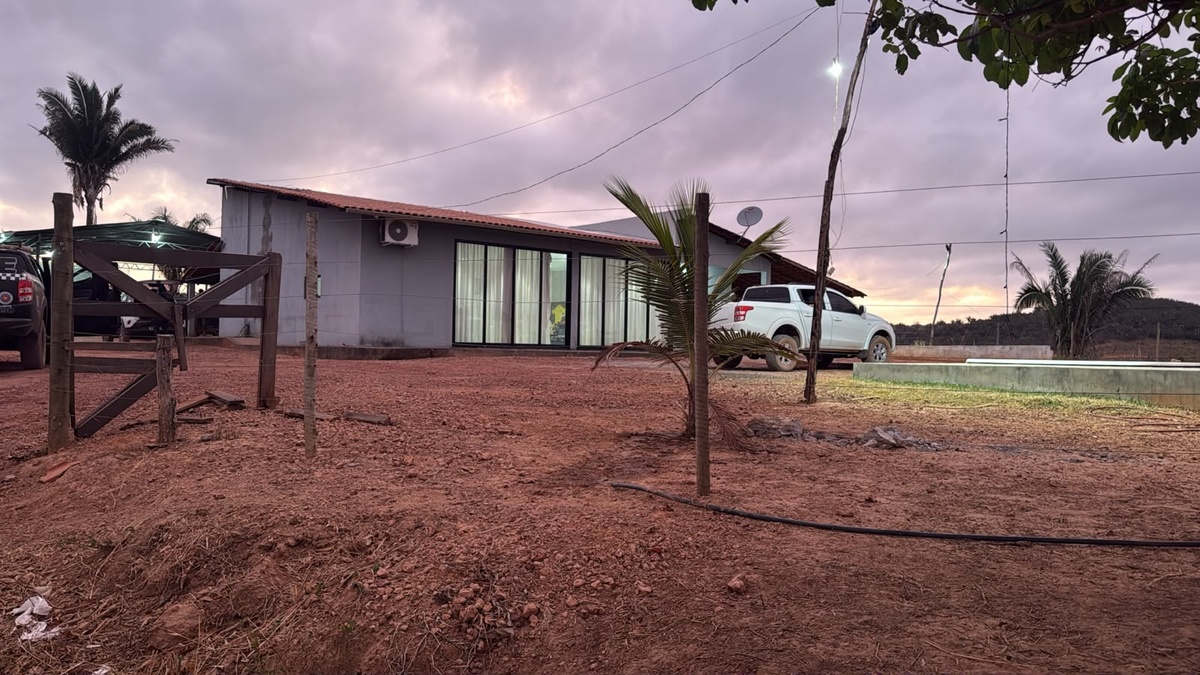 Residência do suspeito