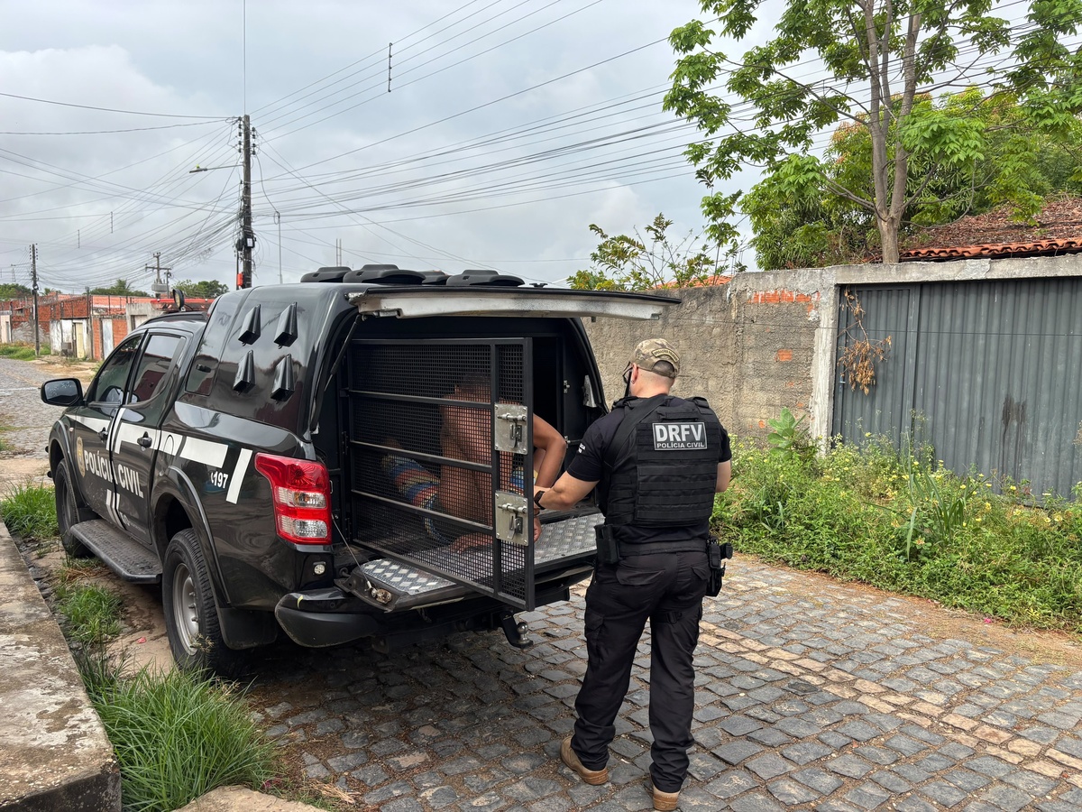 Suspeito detido na operação