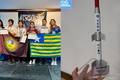 Estudantes do Piauí brilham com prata em desafio de foguetes