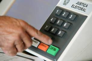 Urna eletrônica (Foto: Agência Brasil)
