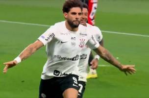Yuri Alberto empatou para o Corinthians (Foto: Reprodução)
