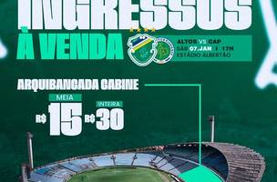 Altos x Atlético Piauiense (Foto: Reprodução | i9Tickets)