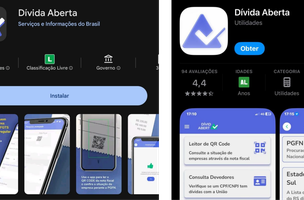 App Dívida Aberta está nas lojas virtuais dos sistemas Android e IOS (Foto: Reprodução)