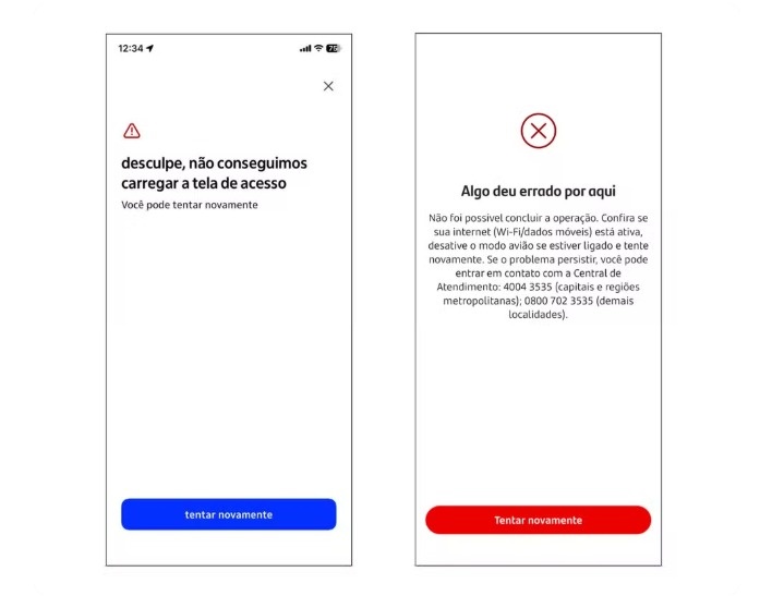 Apps de bancos voltam a operar após duas horas de instabilidade neste sábado