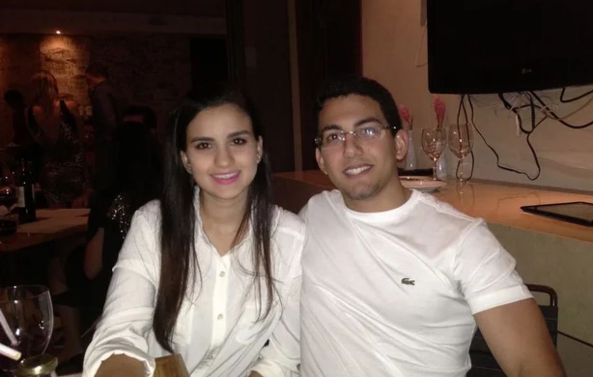 Barbara e o marido Advogado Breno Macedo
