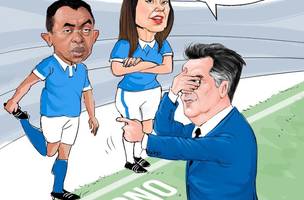 Charge de Izânio (Foto: Izânio)