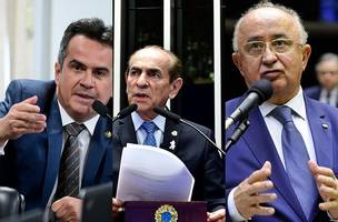 Ciro Nogueira, Marcelo e Júlio Cesar: mais do mesmo. Ficaram milionários na política (Foto: Reprodução)
