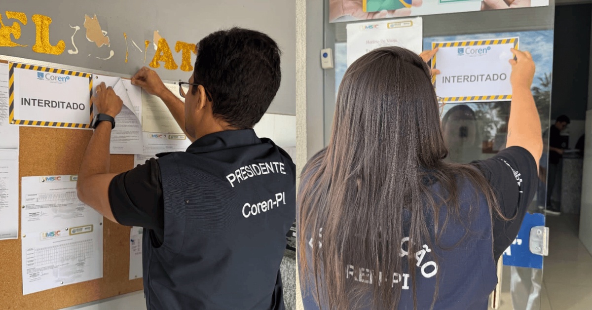 Coren-PI interdita serviços de Enfermagem em unidade de saúde no Piauí