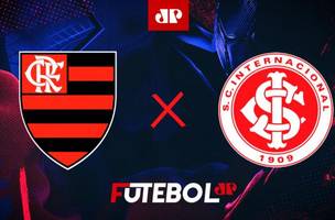 Flamengo x Internacional (Foto: Arte/Jovem Pan)