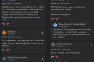 Google exibiu por meses telefone falso do Nubank usado em golpes (Foto: Reprodução)