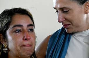 Irmã e filha de Marielle Franco. (Foto: Carlos Vieira/CB/D.A Press))