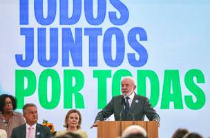 Lula lança pacto nacional e cobra engajamento dos homens contra o feminicídio (Foto: Fabio Rodrigues-Pozzebom/Agência Brasil)