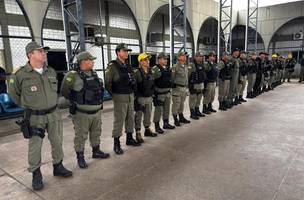 Policiais foram enviados nesta quinta para reforçar segurança no Carnaval. (Foto: Ascom SSP-PI)