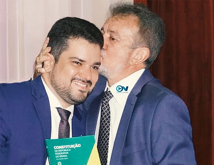 Prefeito Joãozinho Félix (PP) e seu filho Dogim Félix