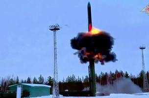 Rússia diz ter testado míssil balístico nuclear Yars (Foto: Ministério da Defesa da Rússia)