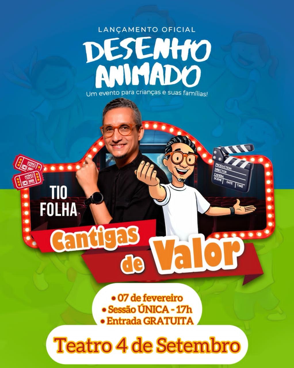 tio folha no teatro 4 de setembro