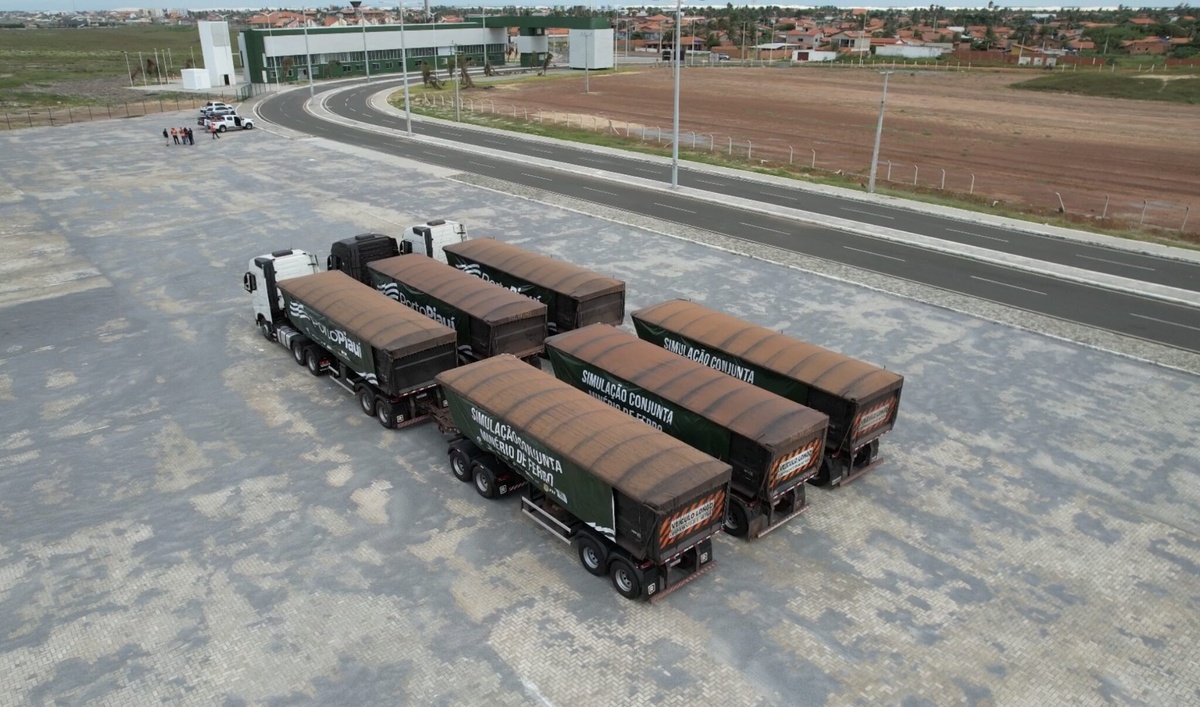 Transporte de minério de ferro