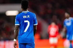 Vinícius Júnior: clube espanhol diz colaborar com investigação da Uefa sobre episódio de racismo em jogo contra o Benfica (Torbjorn Tande/DeFodi Images/DeFodi via Getty Images) (Foto: Divulgação)
