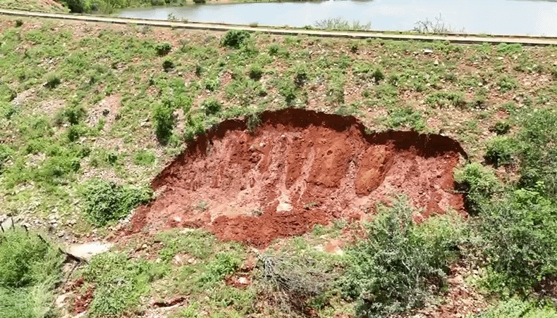 Barragem na região de Coronel José Dias, no Piauí.