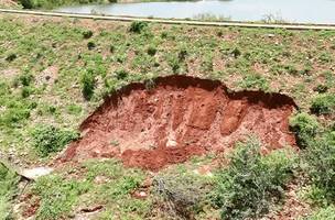 Barragem na região de Coronel José Dias, no Piauí. (Foto: Governo do Piauí)