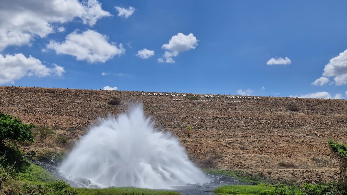 Barragem Pedra Redonda recebeu parte dos investimentos estaduais para recuperação estrutural.