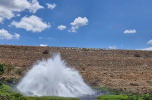 Barragem Pedra Redonda recebeu parte dos investimentos estaduais para recuperação estrutural. (Foto: Semarh)
