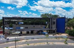 Escola Adventista de Teresina durante a fase final de construção (Foto: José Carlos Cardoso)