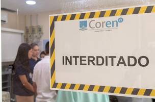 Fiscalização aponta falhas e leva à interdição parcial de setores hospitalares (Foto: Reprodução/ Coren-PI)