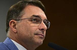 Flávio Bolsonaro participou de evento do BTG (Foto: Saulo Cruz/Agência Senado)