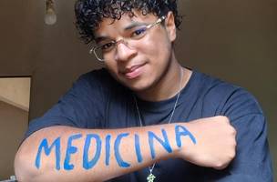 Harison Barbosa, ex-monitor de Matemática aprovado em Medicina. (Foto: Ascom Seduc)