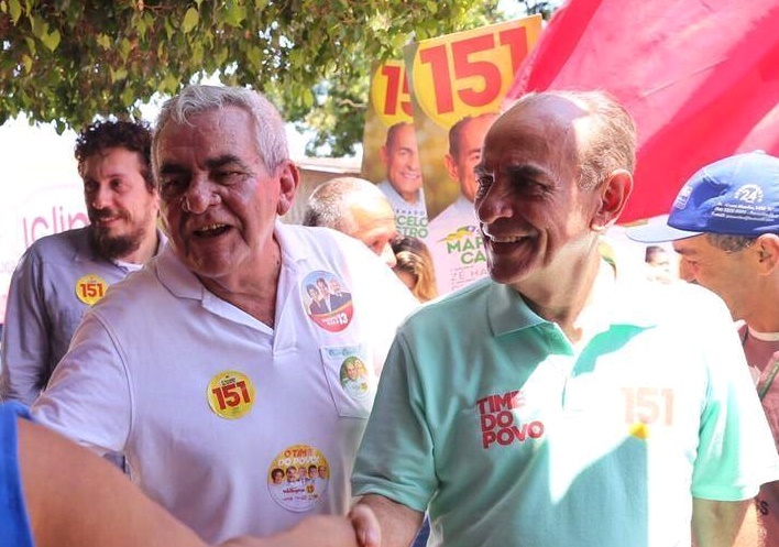 José Hamilton e Marcelo Castro