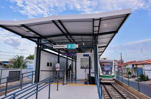 Metrô de Teresina opera com horários reduzidos durante obras de modernização da linha férrea. (Foto: Gabriel Paulino)