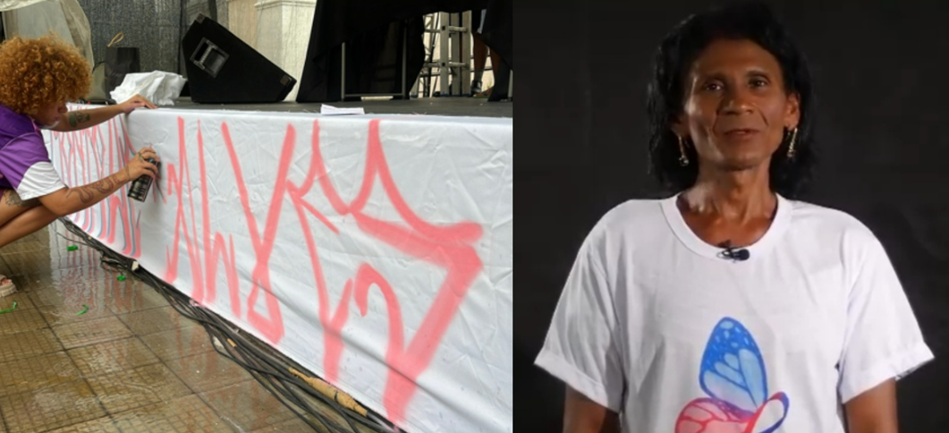 Monique Alves é reconhecida nacionalmente como uma voz poderosa na luta pelos direitos de pessoas trans e travestis.
