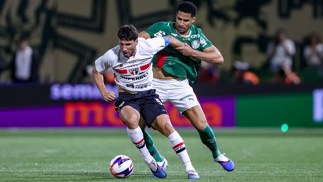 São Paulo x Palmeiras em campo
