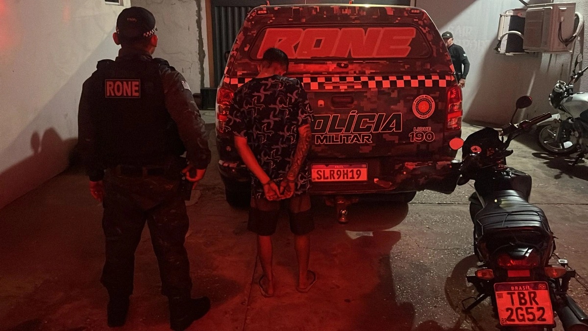 Suspeito foi conduzido à Central de Flagrantes