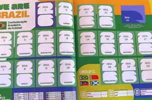 Álbum da Copa do mundo 2026 não tem figurinha de Neymar (Foto: Reprodução)