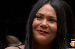 Chaiany foi eliminada 61,07% dos votos (Foto: Reprodução/ TV Globo)