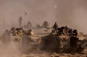 Forças israelenses se preparam para possível escalada militar (Foto: REUTERS/Amir Cohen)