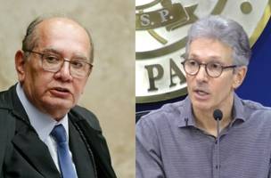 Gilmar Mendes |  Romeu Zema (Foto: Foto 1: YouTube/ACSP - Foto 2: Victor Piemonte/STF)