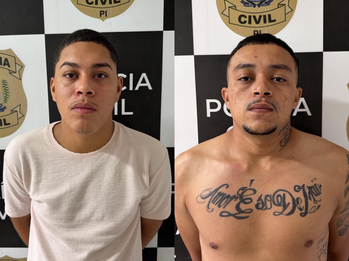 Jakson Meneses da Silva, de 22 anos, e Felipe Eduardo Neves Nunes, conhecido como “Bob”