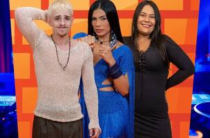 Juliano Floss, Marciele e Chaiany disputam o 13º paredão (Foto: Tv Globo)
