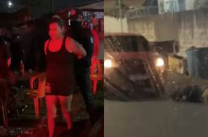 Mulher foi presa com sinais de embriaguez e se recusou a fazer o teste de alcoolemia (Foto: Reprodução)