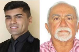 O ex-vereador Juliano Magalhães Coelho, conhecido como “Juliano Importados”, e o pai dele, Sebastião Fernandes Coelho (Foto: Reprodução)