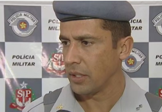 O tenente-coronel da PM Geraldo Leite Rosa Neto, de 53 anos, marido da policial militar Gisele Alves Santana.